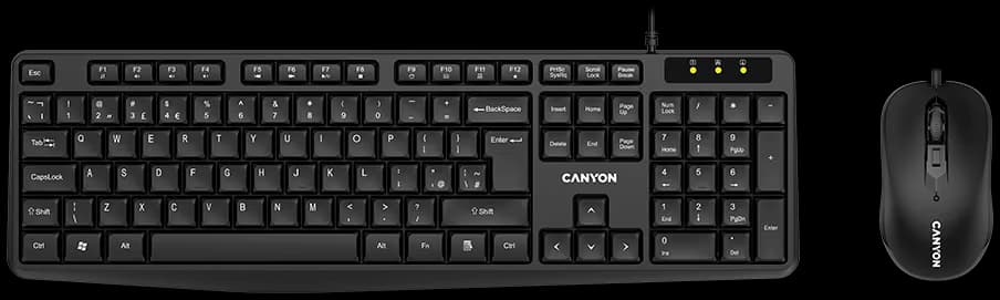 Canyon Zestaw klawiatura i mysz SET-1, zdjęcie 1 z 3