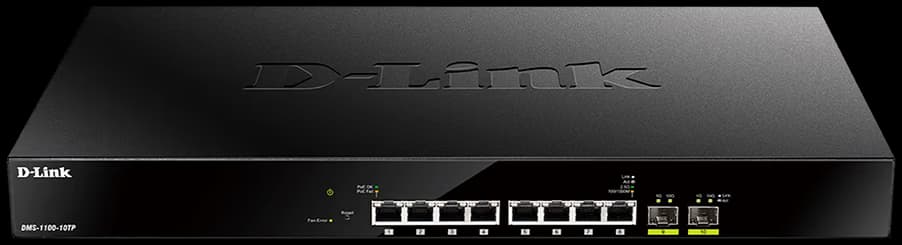 D-Link Switch 2,5 GbE PoE DMS-1100-10TP