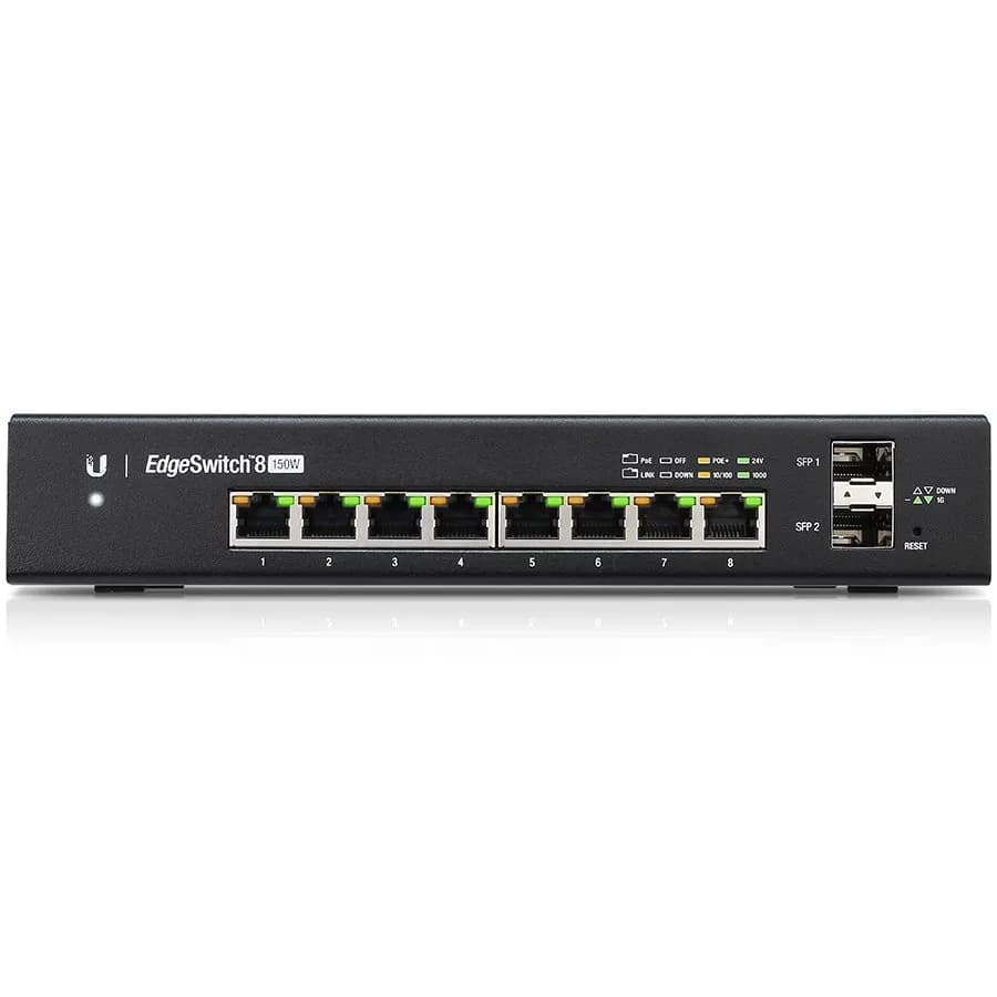 Ubiquiti UniFi Edgeswitch 8 port, 150W