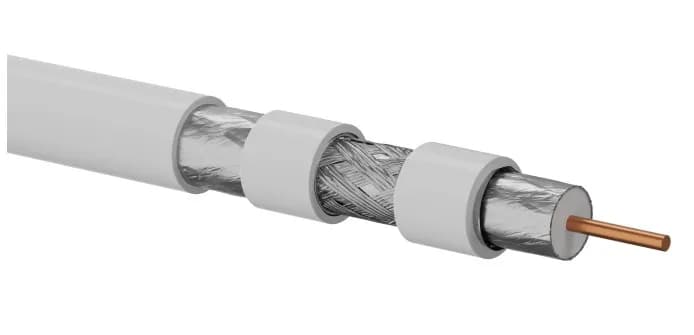A-Lan Alantec Przewód koncentryczny trishield RG6 75 Om, 1.02/4.55/6.86 PVC Eca 100m