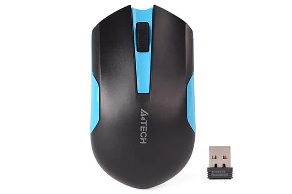 A4Tech Mysz V-TRACK G3-200N-1 A4TMYS46037 (optyczna; 1000 DPI; kolor czarny), zdjęcie 1 z 9