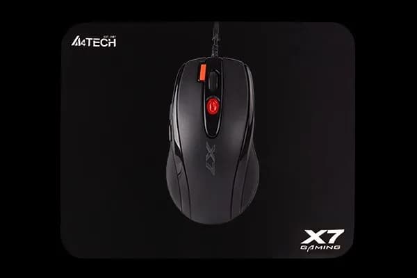 A4Tech Mysz X-Game X-7120 A4TMYS46028 (optyczna; 3000 DPI; kolor czarny), zdjęcie 1 z 9