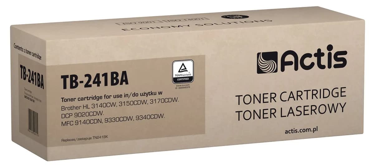 Actis TB-241BA Toner (zamiennik Brother TN-241BK; Standard; 2500 stron; czarny)
