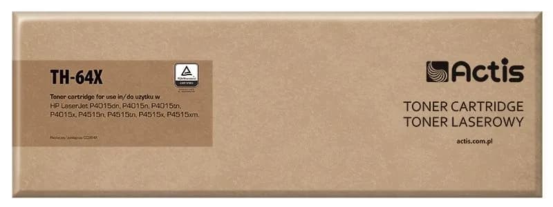 Actis TH-64X Toner (zamiennik HP 64X CC364X; Standard; 24000 stron; czarny)