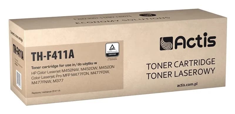 Actis TH-F411A Toner (zamiennik HP 410A CF411A; Canon CRG 046 C 1249C002; Standard; 2300 stron