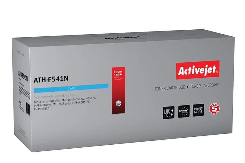 Activejet ATH-F541N Toner (zamiennik HP 203A HP203A CF541A CRG 054 C CRG054; Supreme; 1300 stron