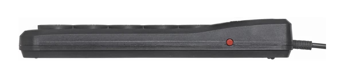 Activejet Listwa przeciwprzepięciowa 5gn/3m/cz (10A; 2300W) 3m; kolor czarny, zdjęcie 1 z 4
