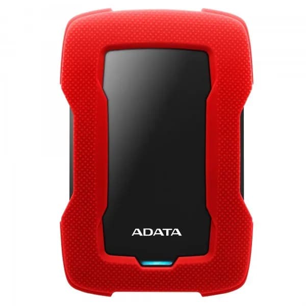 Adata Dysk zewnętrzny HDD HD330 (2TB; 2.5"; USB 3.2; czerwony), zdjęcie 1 z 4