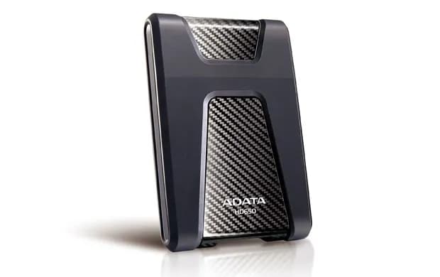 Adata Dysk zewnętrzny HDD HD650 (1TB; 2.5"; USB 3.2; czarny), zdjęcie 1 z 4