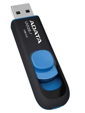 Adata Pendrive UV128 AUV128-32G-RBE (32GB; USB 3.0; kolor czarny), zdjęcie 1 z 2