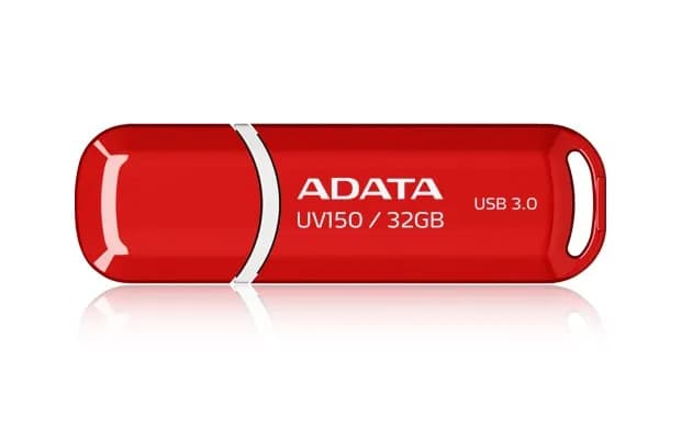 Adata Pendrive UV150 AUV150-32G-RRD (32GB; USB 3.0; kolor czerwony)