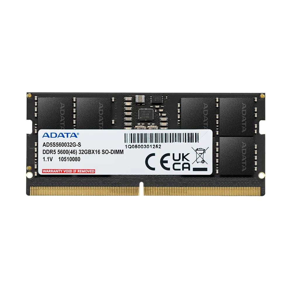 Adata SODIMM DDR5 16 GB 5600 MHz CL46 AD5S560016G-S, zdjęcie 1 z 3