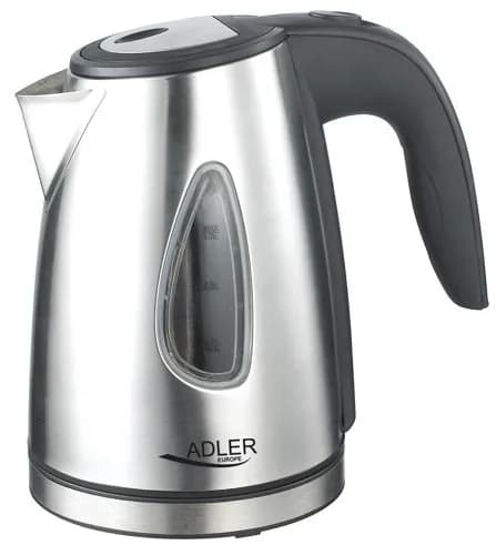 Adler Czajnik elektryczny AD 1203 (1500W 1l; kolor srebrny), zdjęcie 1 z 5