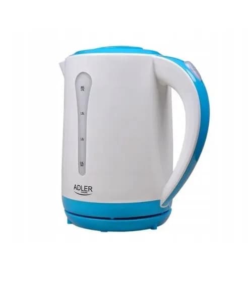 Adler Czajnik elektryczny AD 1244 (2200W 2.5l; kolor niebieski), zdjęcie 1 z 12