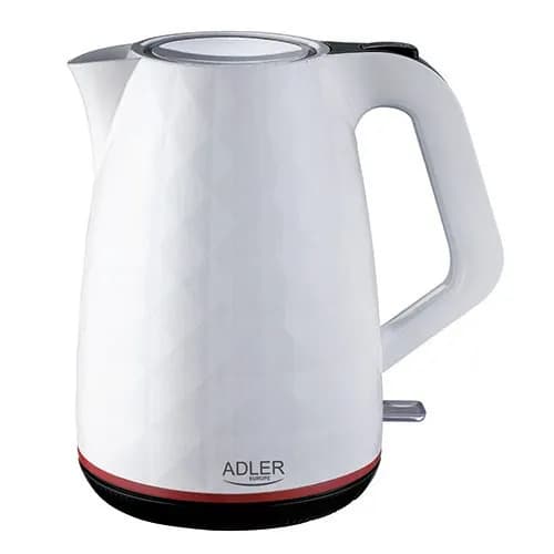 Adler Czajnik elektryczny AD 1277 w (2200W 1.7l; kolor biały), zdjęcie 1 z 7