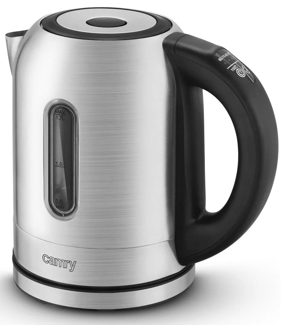 Adler Czajnik elektryczny CR 1253 (2200W 1.7l; kolor inox), zdjęcie 1 z 12