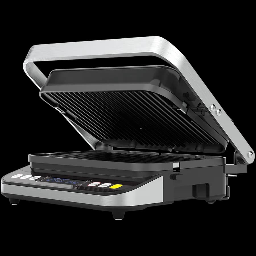 Aeno EG1 Grill elektryczny 2000W 3 tryby timer 320×220 mm czarny, zdjęcie 1 z 11