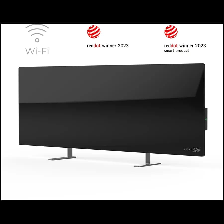 Aeno GH2S Grzejnik szklany Smart 700W aplikacja czarny wtyczka EU Amazon