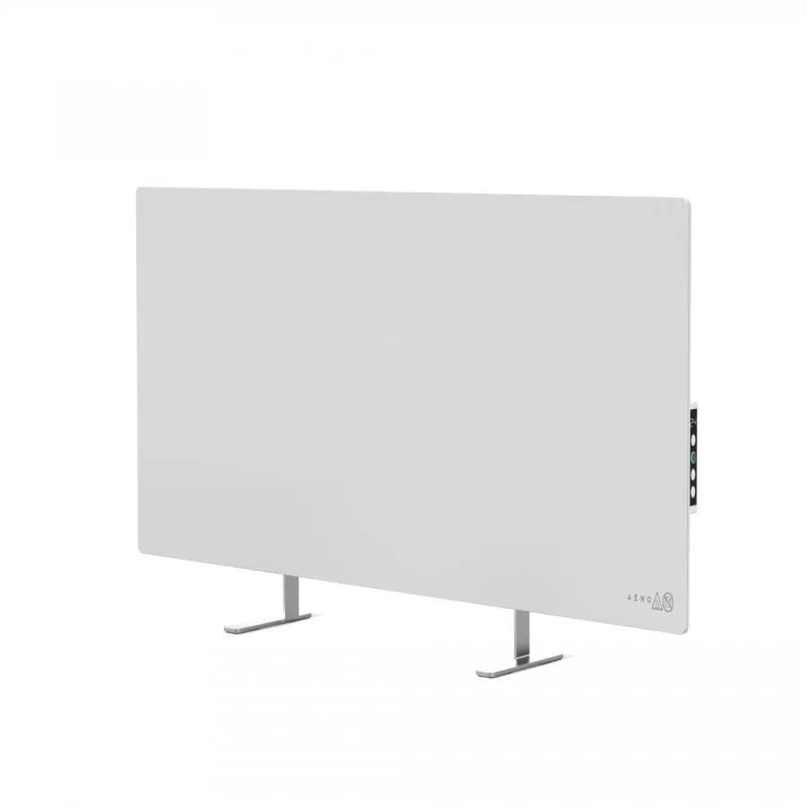 Aeno GH3S Grzejnik szklany Smart 700W app+panel LED biały wtyczka EU, zdjęcie 1 z 8