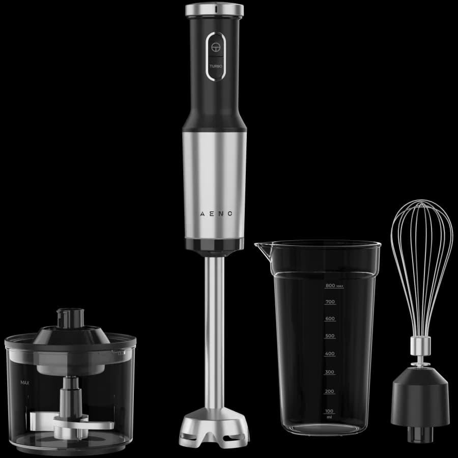 Aeno HB4B Blender ręczny 1200W turbo zestaw czarny, zdjęcie 1 z 3
