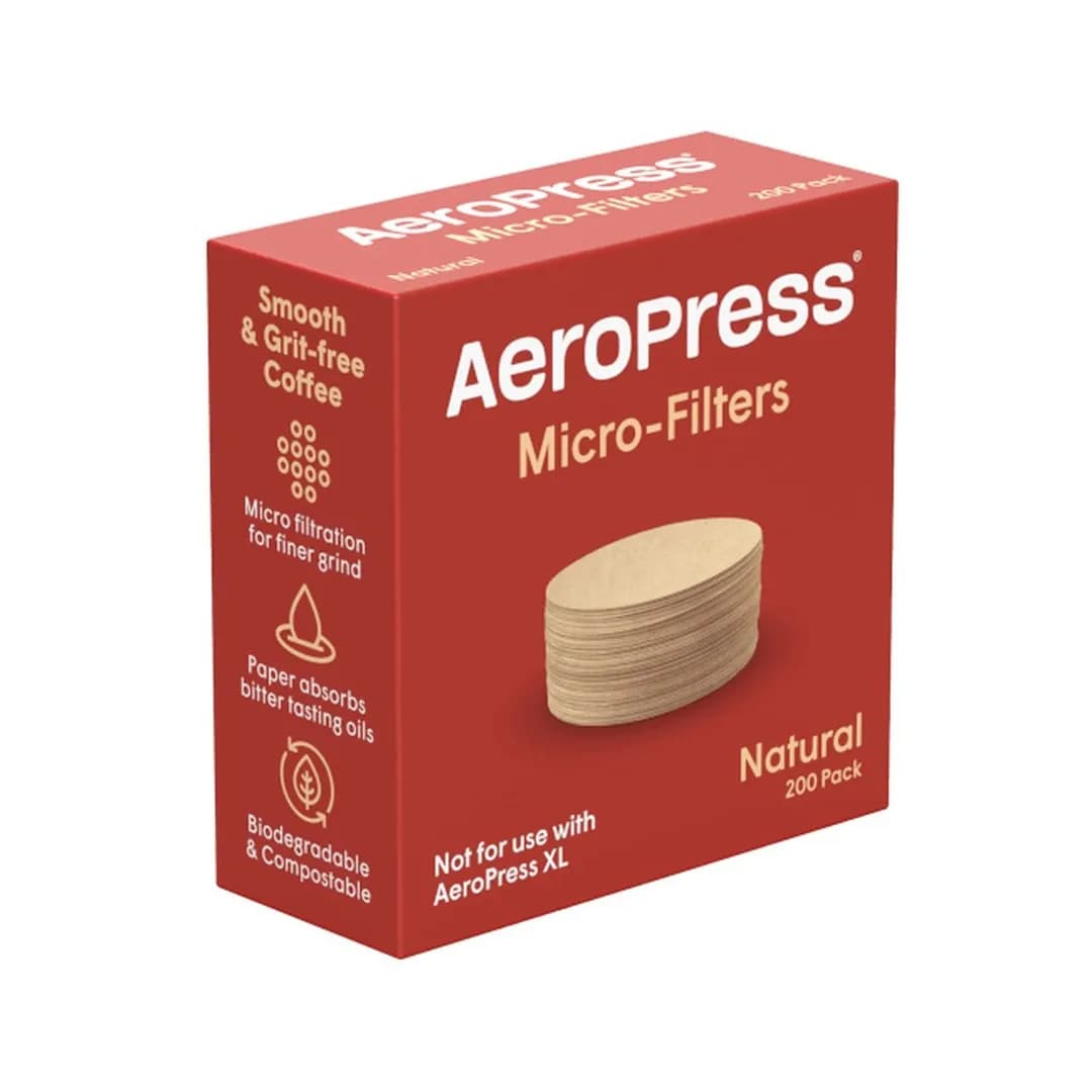 Aeropress Filtry do kawy papierowe natural 200szt, zdjęcie 1 z 2