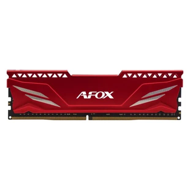 Afox GAMING DDR4 16GB 3200MHZ CL16 RANK1 XMP2 RED AFLD416PS1CA, zdjęcie 1 z 2