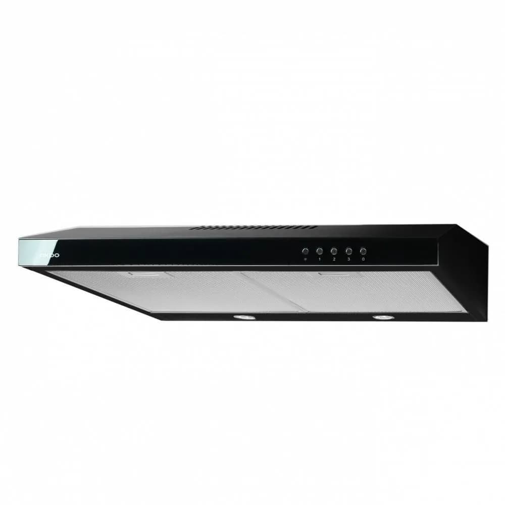 Akpo Okap do zabudowy WK-7 K GLASS 60 cm | LED | czarne szkło, zdjęcie 1 z 2