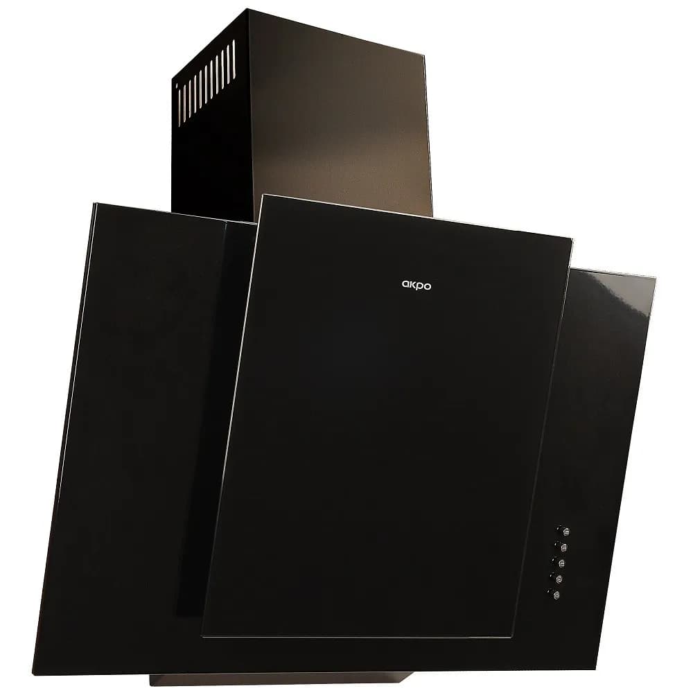 Akpo Okap kominowy WK-4 MIRT ECO 50 cm | LED | czarny, zdjęcie 1 z 2