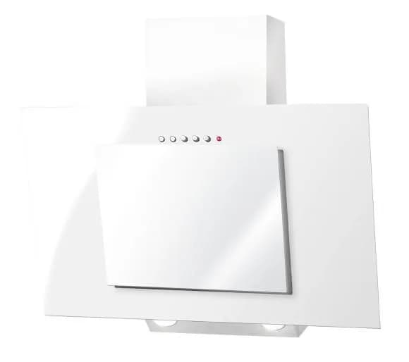 Akpo Okap kominowy WK-4 NERO ECO 50 cm | LED liniowy | biały, zdjęcie 1 z 2
