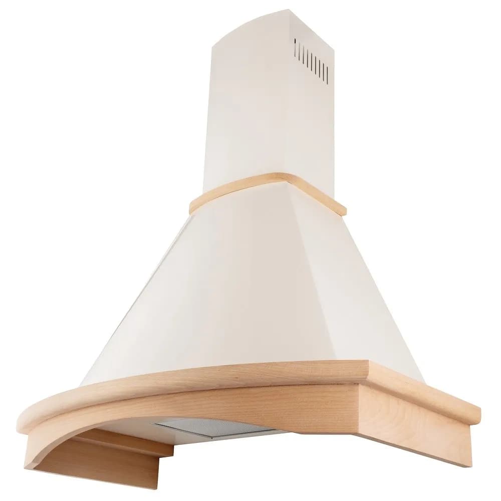 Akpo Okap kominowy WK-4 RUSTICA NOVA 60 cm | rustykalny styl | LED | kremowy, zdjęcie 1 z 2