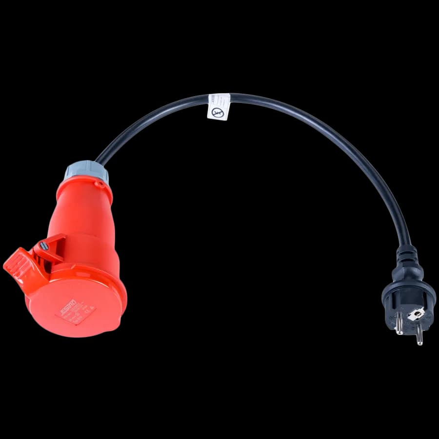 Akyga Adapter CEE 7/7 na 5pin 16A Akyga AK-SC-E06, zdjęcie 1 z 4