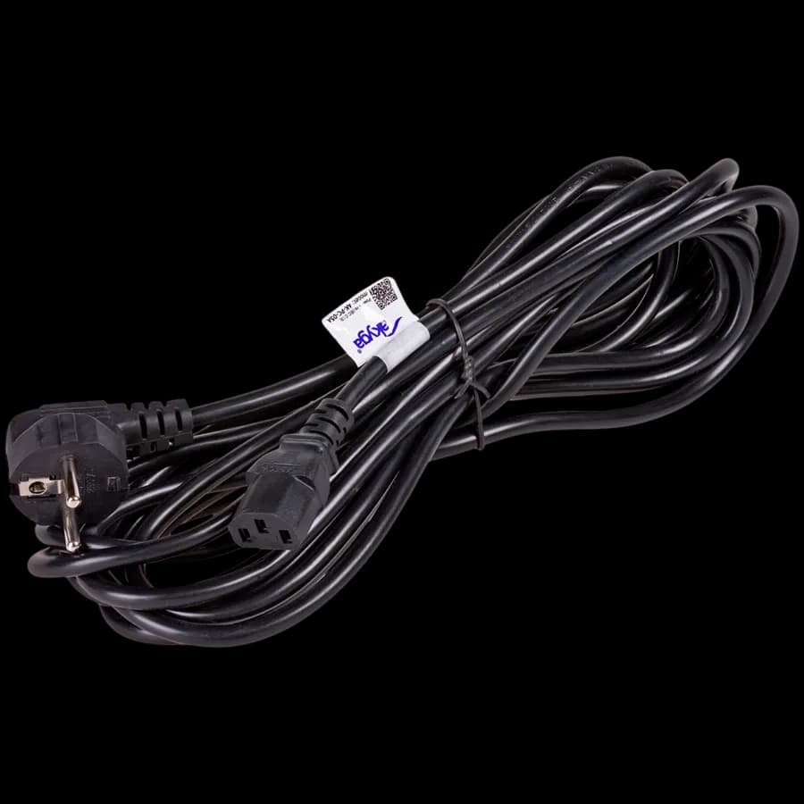 Akyga Kabel zasilający Akyga AK-PC-05A CCA CEE 7/7, IEC C13 5 m, zdjęcie 1 z 3
