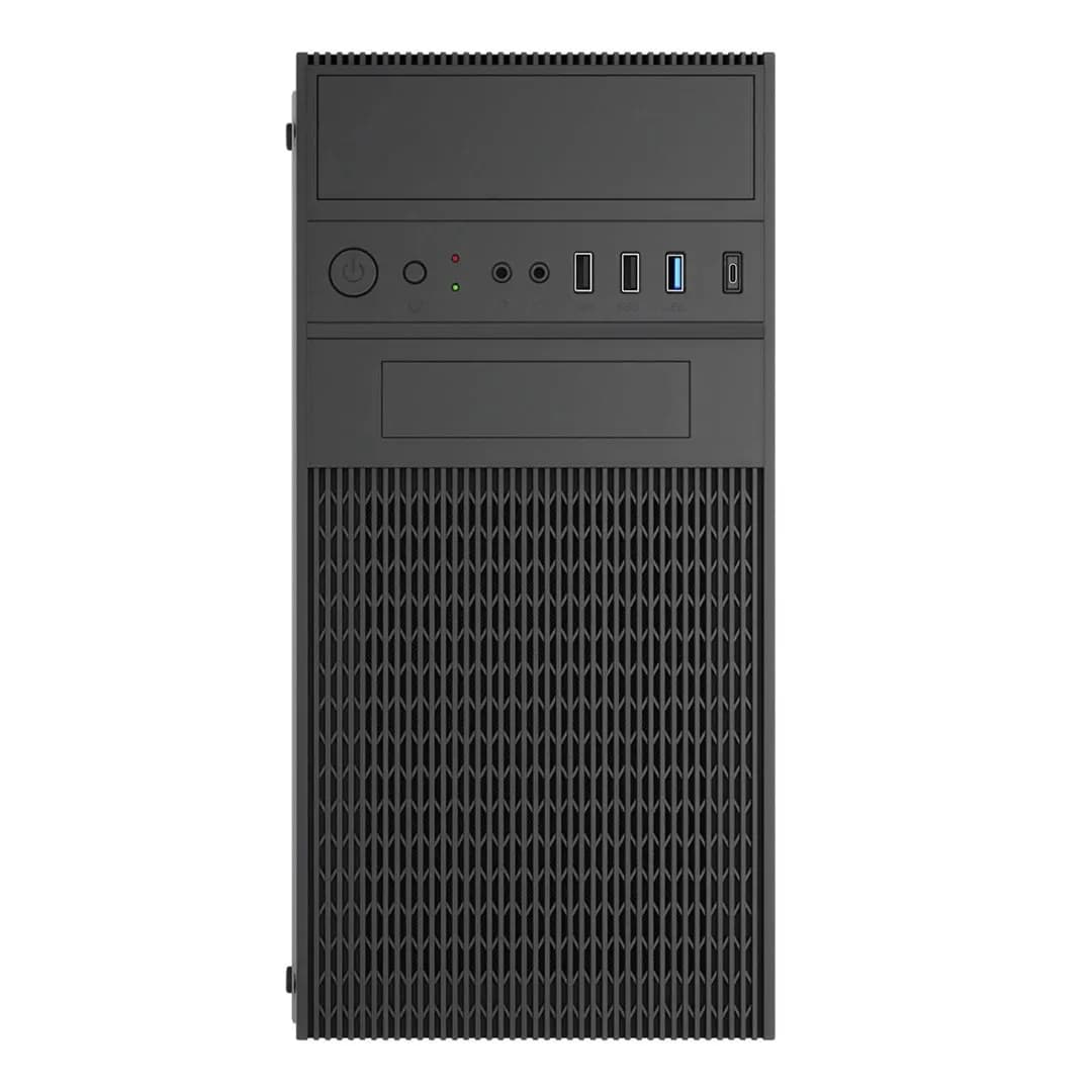 Akyga OBUDOWA MICRO TOWER ATX PORT USB C AK19BK, zdjęcie 1 z 10
