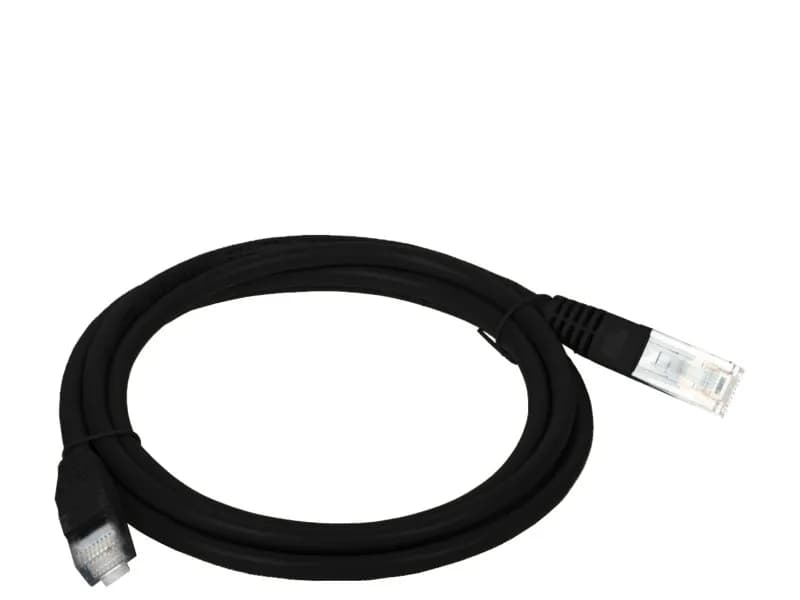 Alantec Patchcord UTP A-LAN KKU5CZA2 (RJ45 - RJ45 ; 2m; UTP; kat. 5e; kolor czarny)