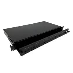 Alantec Przełącznica światłowodowa 24xSC simplex, 24xLC duplex 19" 1U z płytą czołową oraz, zdjęcie 1 z 4