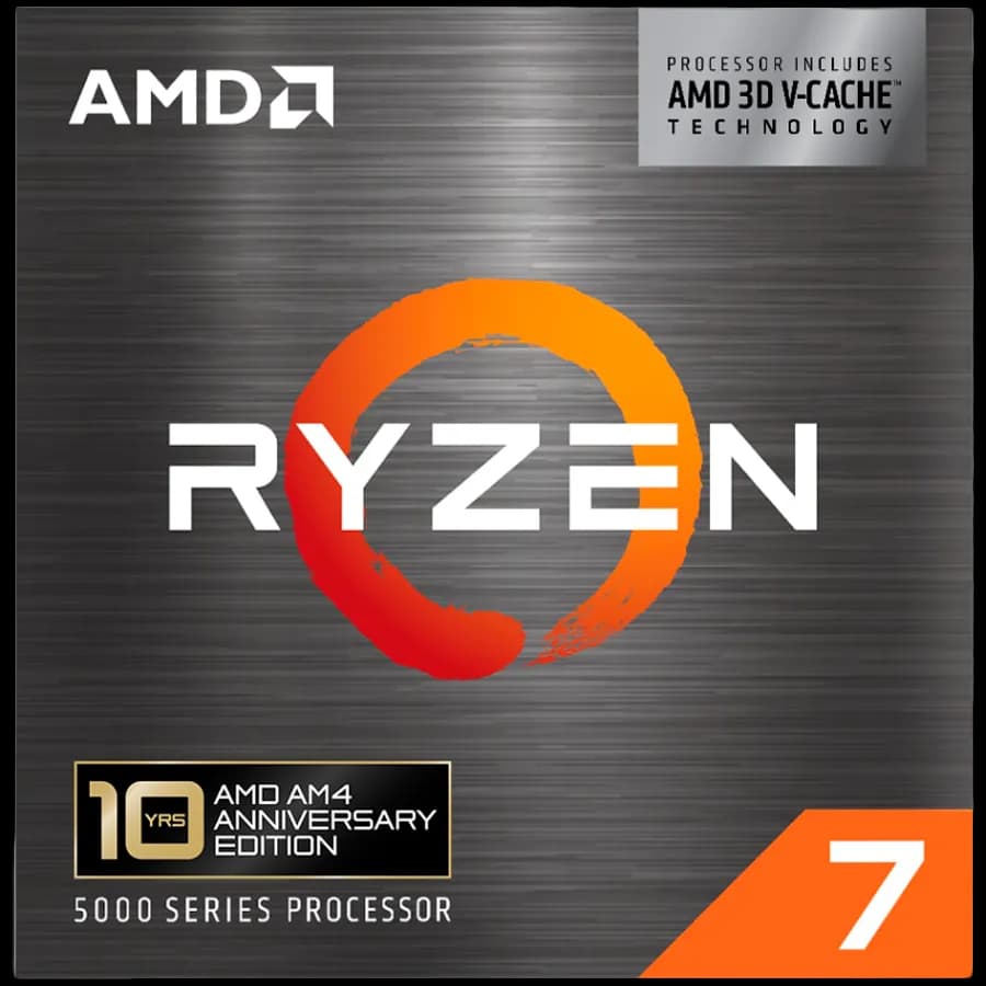 AMD CPU Desktop Ryzen 7 8C/16T 5800X3D (4.5GHz,100MB,105W,AM4) Box, zdjęcie 1 z 3