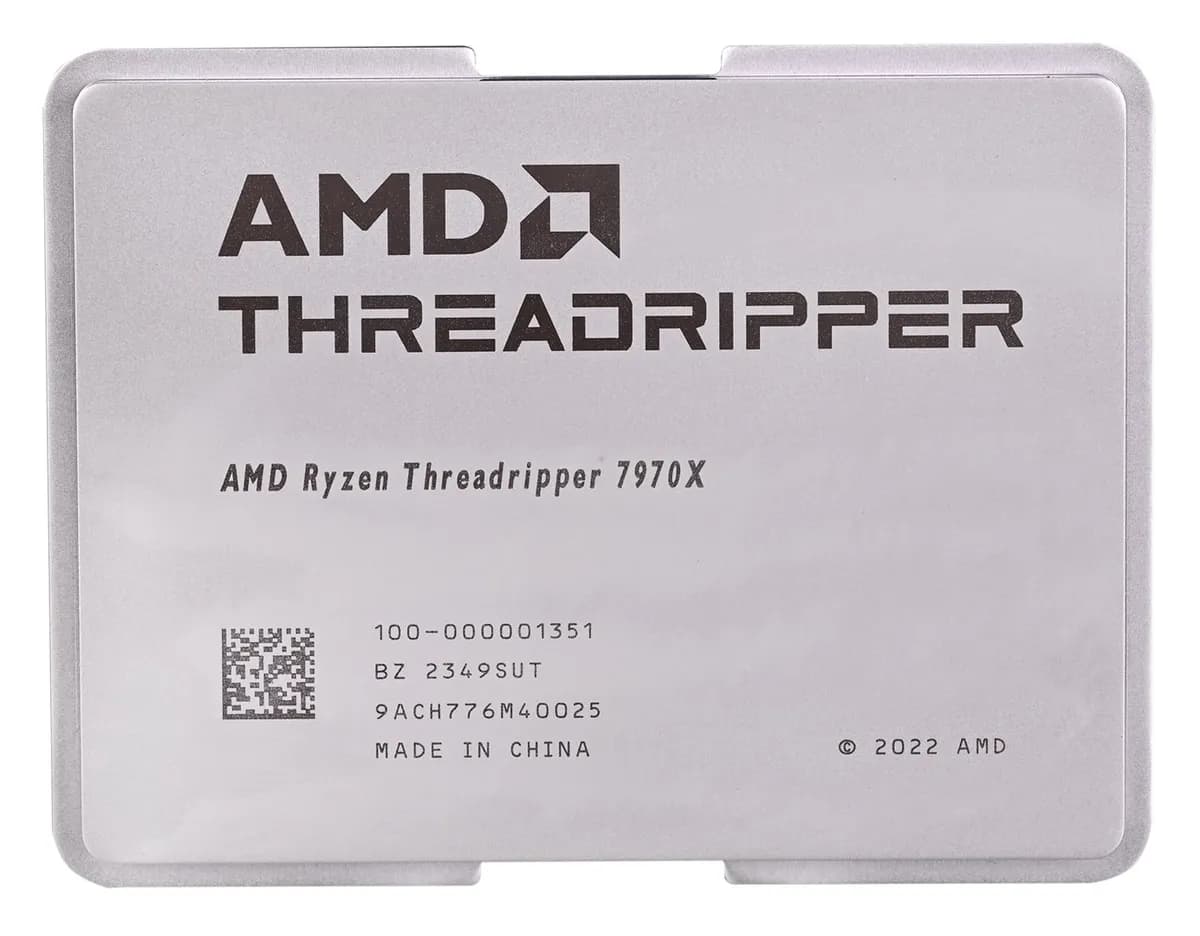 AMD Procesor Threadripper 7970X (32C/64T) 4.0Ghz (5.3 GHz Turbo) Socket sTR5 TDP 350W tray, zdjęcie 1 z 3