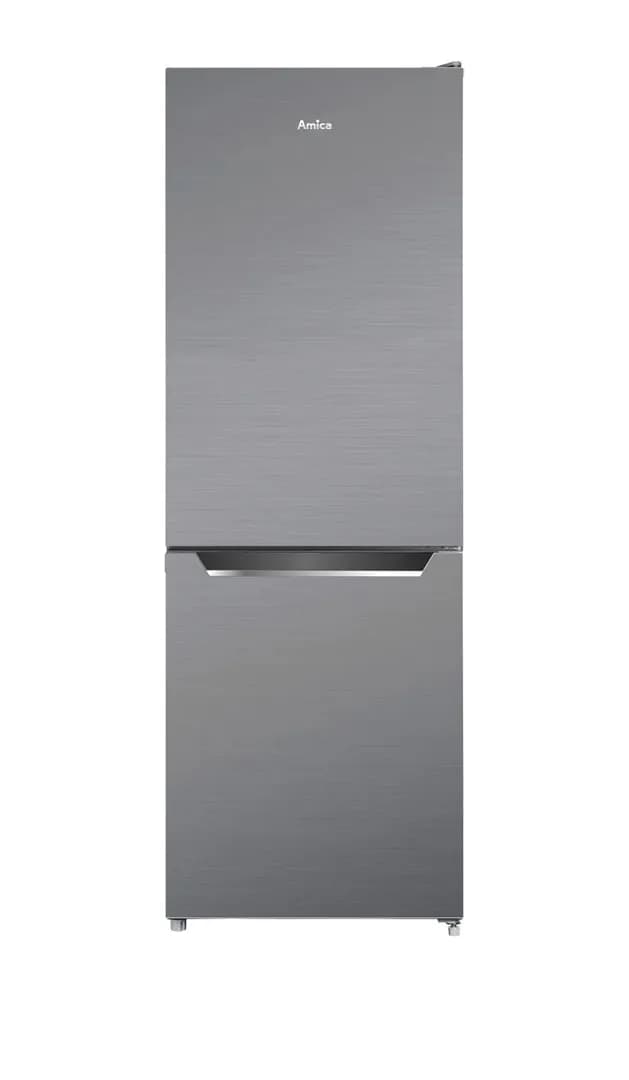 Amica Lodówka FK2425.4UNTX(E) Frost Control 159,3 cm | FastFreeze | SuperCooling | LED | srebrna, zdjęcie 1 z 5