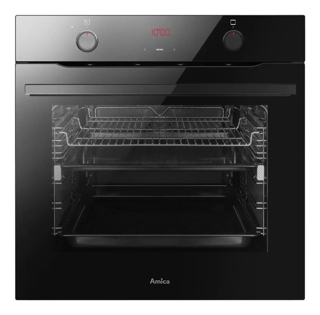 Amica Piekarnik parowy ED37610B X-TYPE STEAM 65 l | para | termoobieg | grill | czarny, zdjęcie 1 z 7