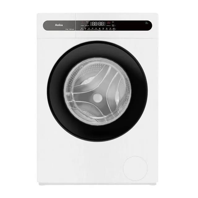 Amica Pralka WAC914ALISO 9 kg 1400 obr/min | SteamPowerPro | program antyalergiczny | cicha