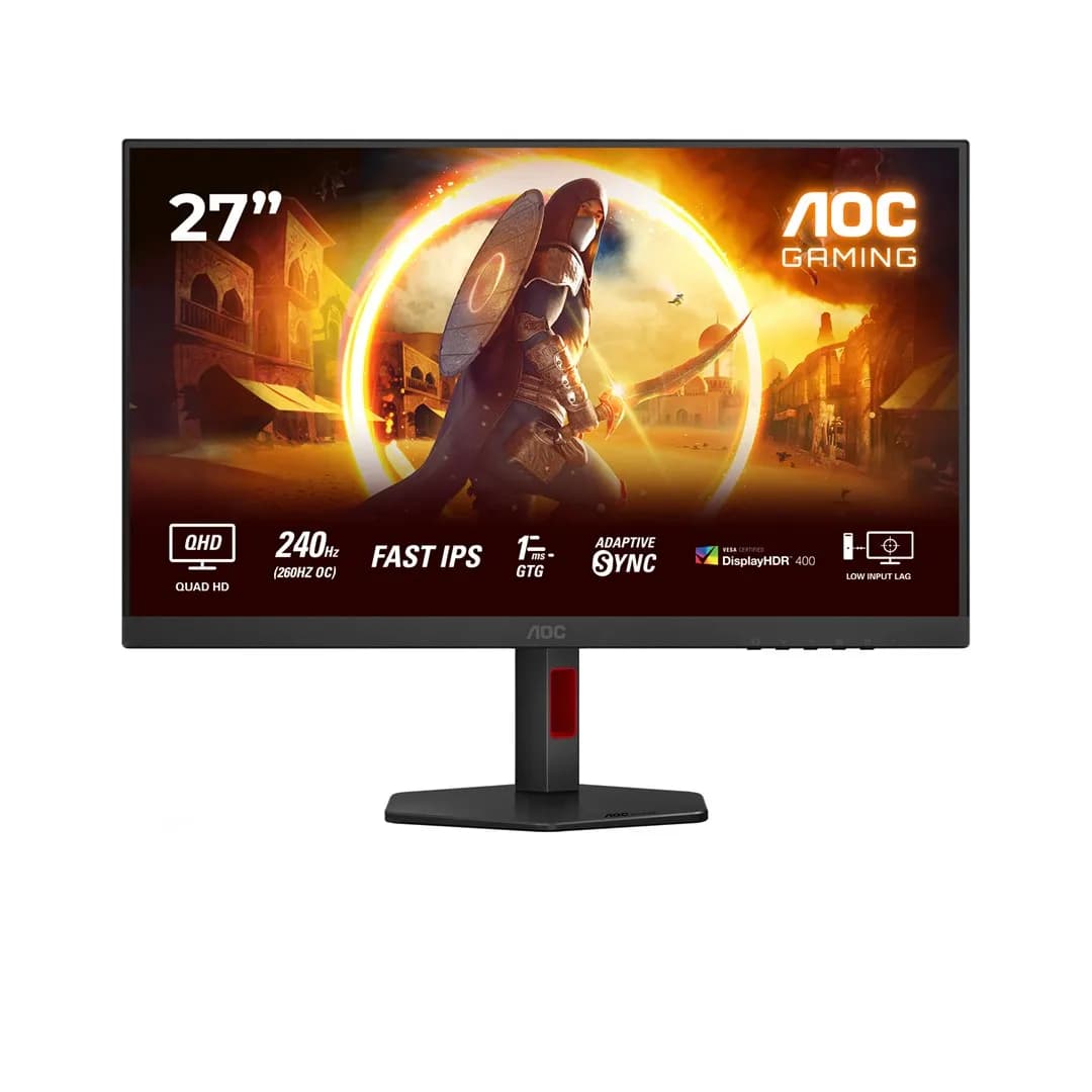 Aoc MONITOR LED 27" Q27G4ZR Fast IPS QHD 240Hz (260Hz O/C), zdjęcie 1 z 12