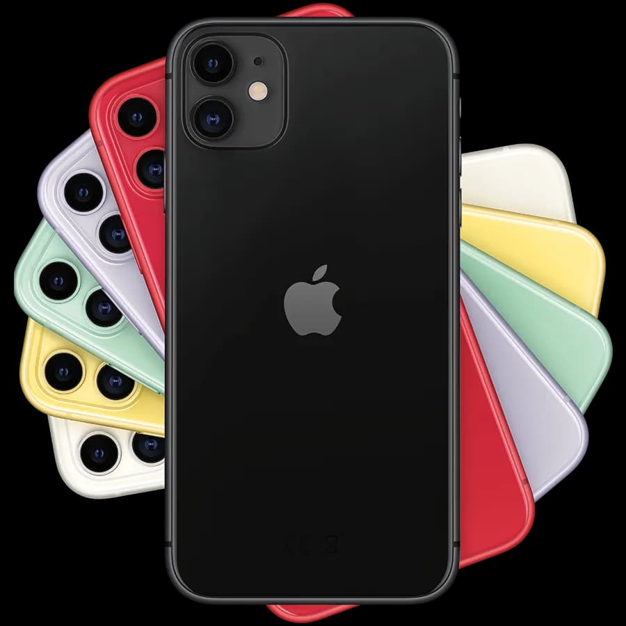 Apple iPhone 11 64GB Black, Grade B, Used, zdjęcie 1 z 12