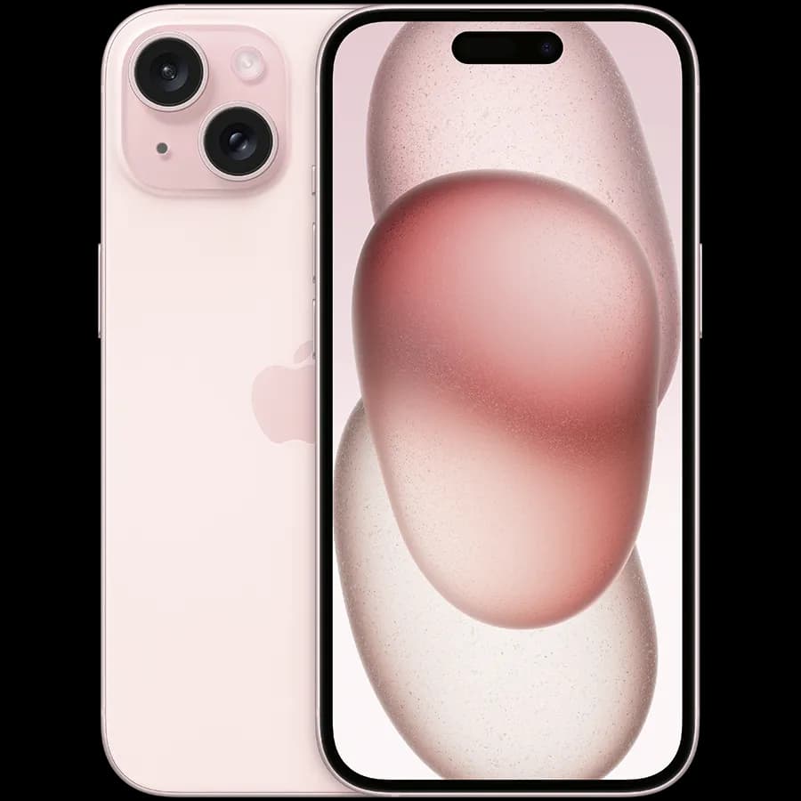 Apple iPhone 15 128GB Pink, Grade A+, Used, zdjęcie 1 z 12