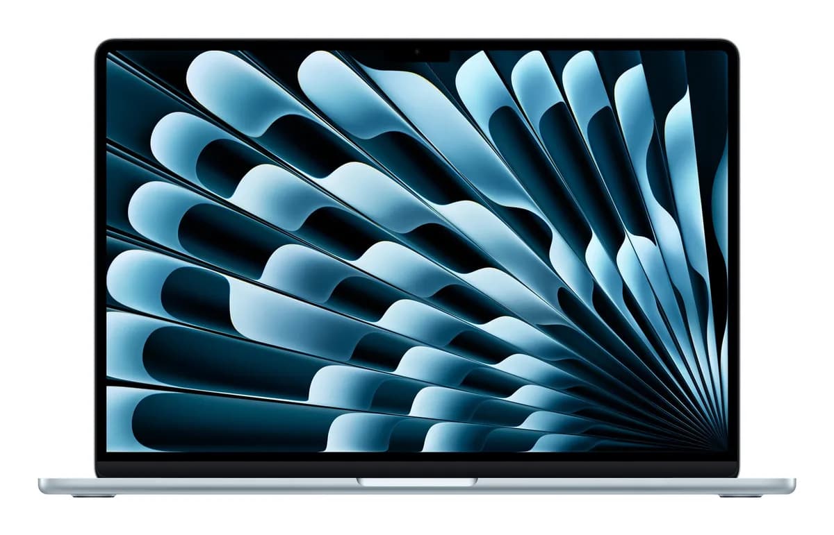 Apple MacBook Air 15" M4 chip with 10-core CPU + 10-core GPU 16GB RAM 512GB SSD Sky Blue, zdjęcie 1 z 3
