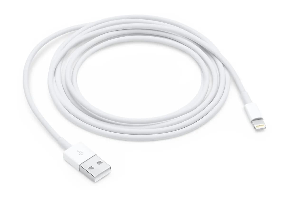 Apple Przewód ze złącza Lightning na USB (2m) MD819ZM/A, zdjęcie 1 z 6