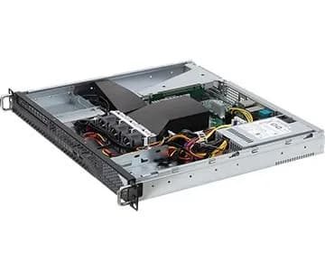 ASRock Platforma Rack (1U) AMD Ryzen (Int. drive bays, 2xGbE, 2x10GbE, Fixed PSU, IPMI), zdjęcie 1 z 10