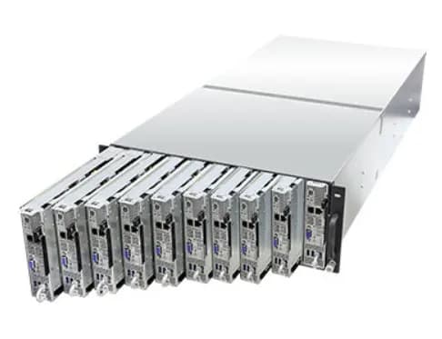 ASRock Platforma Rack (4U) AMD Ryzen 5000 (Int. drive bays, 2x10GbE, Red. PSU, IPMI), zdjęcie 1 z 5