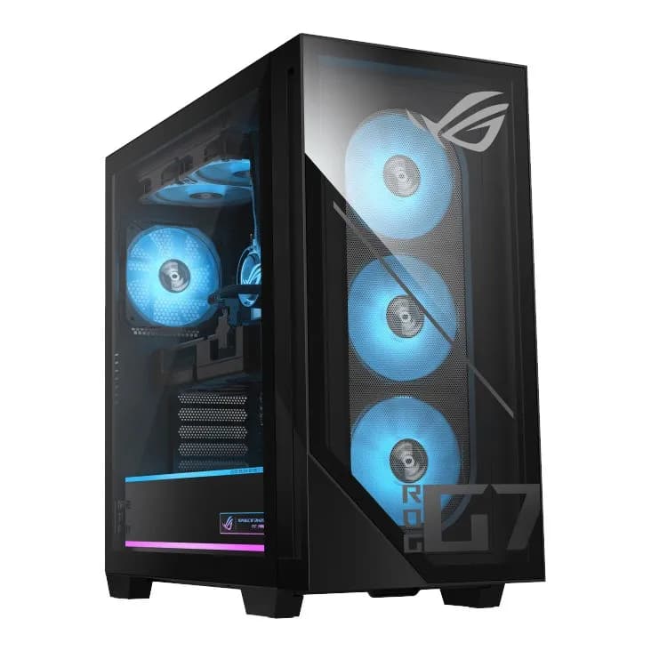 ASUS G700TF-07265F421W Ultra 7 265F 32GB DDR5 SSD1TB GeForce RTX 5070 PRIME 12GB WIFI 6 BT5.4, zdjęcie 1 z 11
