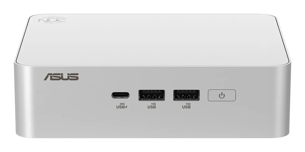 ASUS Komputer NUC 15 PRO+ RNUC15CRSV700002 (ARL-H 28W vPro (U7 265H), noRAM, noStorage, zdjęcie 1 z 12