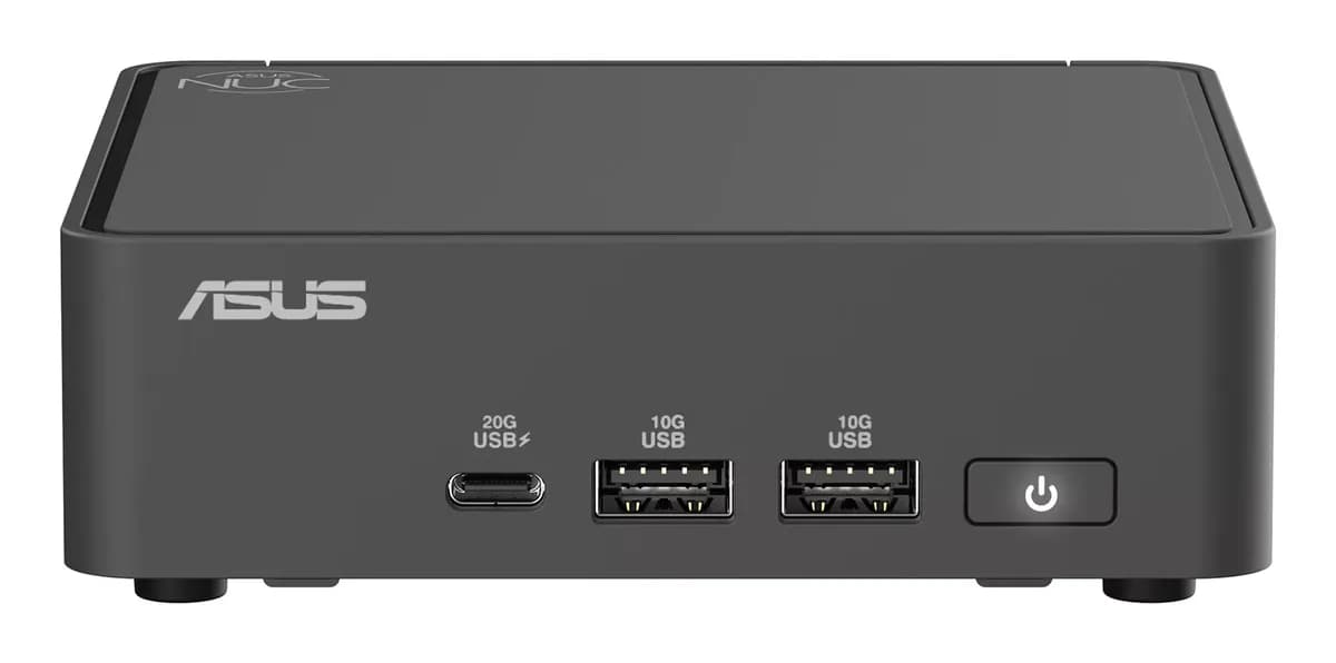 ASUS Komputer NUC 15 PRO RNUC15CRKU500000 (ARL-H 28W (U5 225H), noRAM, noStorage, Integrated, zdjęcie 1 z 12